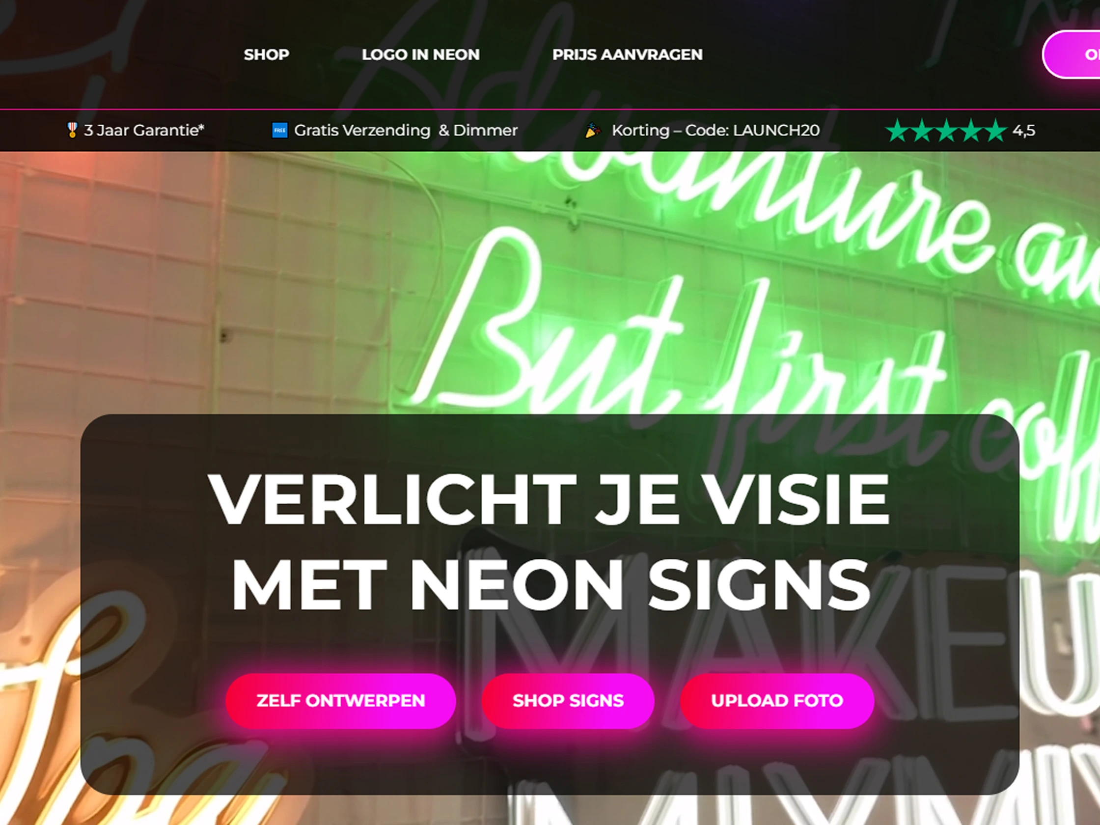 Neon Express online store